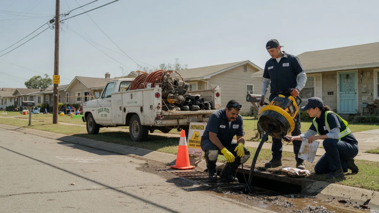 Drain Cleaning in Castell, TX near me
